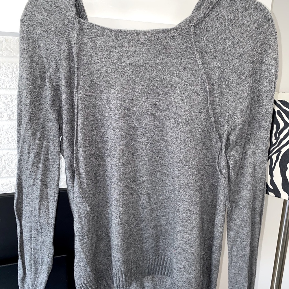 Comfy Grey Thin Hoodie/Sweater!!